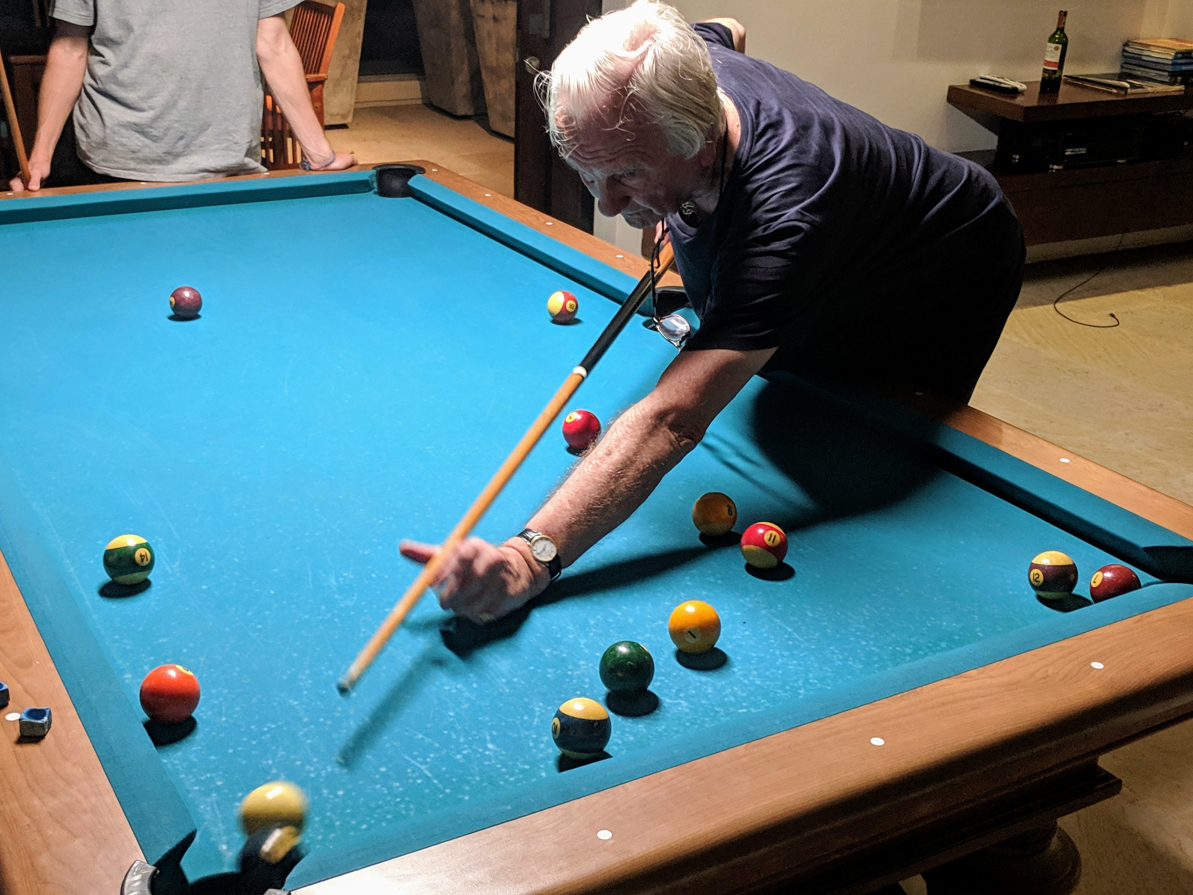 Grandpa can't miss!